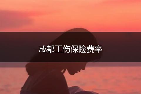 成都工伤保险费率