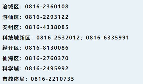 2026年绵阳城区小学及初中秋季招生政策公告