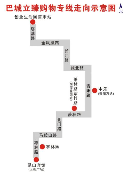 2026苏州昆山免费乘坐公交车+购物专线