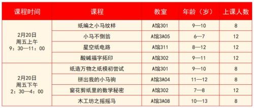 2026江西省科技馆新春科学活动（时间+内容）