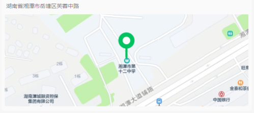 湘潭2026省考考试考点地图和考场分布图