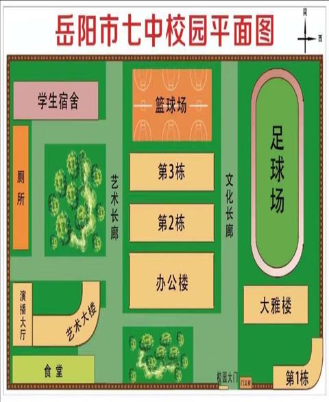 岳阳2026省考笔试考点平面图及考场分布图