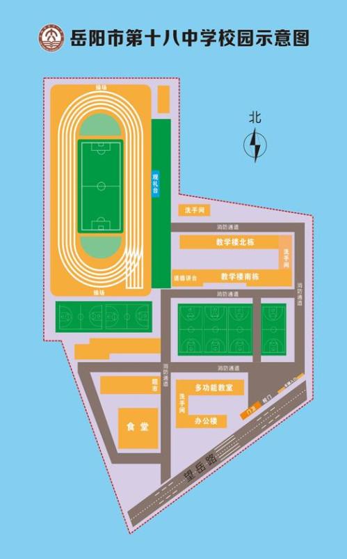 岳阳2026省考笔试考点平面图及考场分布图