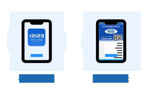 交管12123申领、使用电子检验合格标志指南