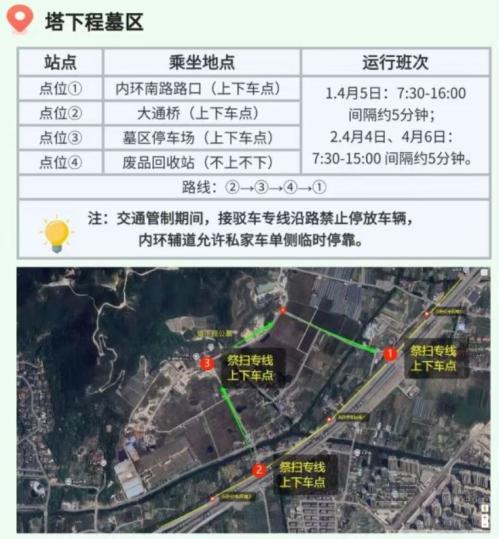 2026年台州永安陵园墓区清明期间祭扫接驳车专线