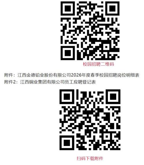 2026江西金德铅业股份有限公司招聘17人