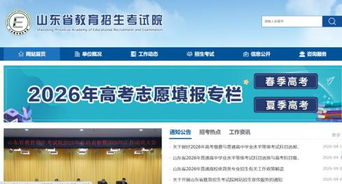 2026泰安市高考缴费入口官网