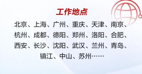 国机集团2026届春季校园招聘工作地点